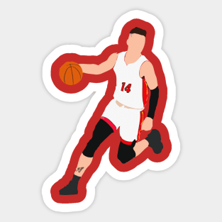 Tyler Herro Heat Sticker